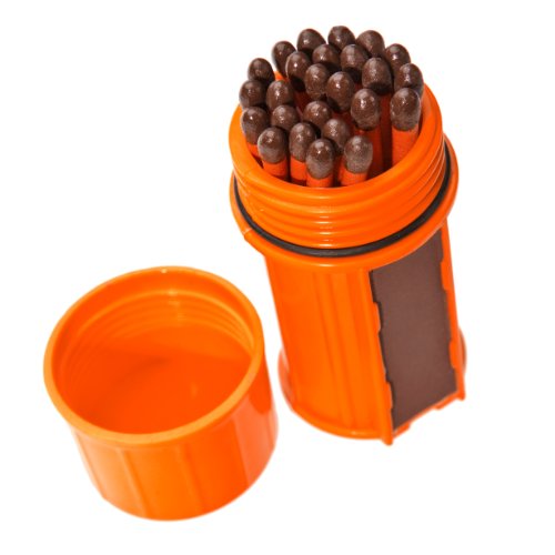 UCO Stormproof Match Kit with Waterproof Case - Orange