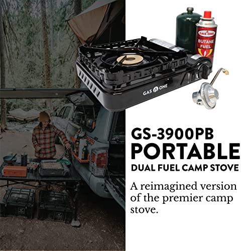 Gas One Dual Fuel Portable Stove - 15,000BTU