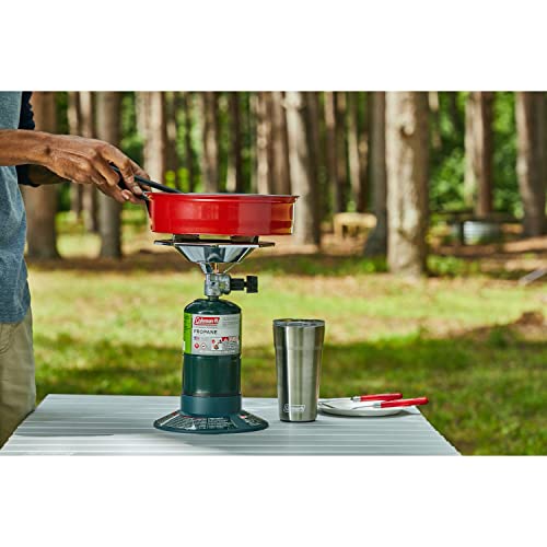 Coleman Bottletop Propane Camping Stove - Adjustable Portable