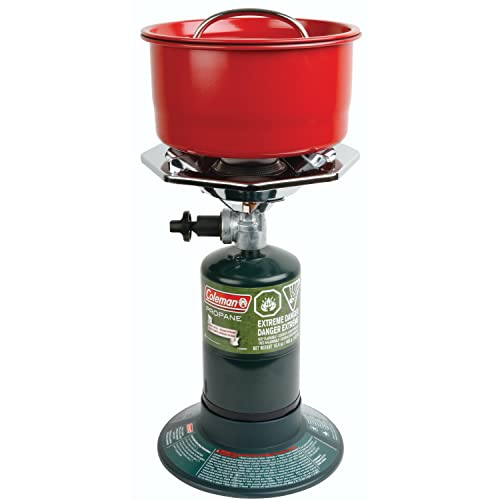 Coleman Bottletop Propane Camping Stove - Adjustable Portable