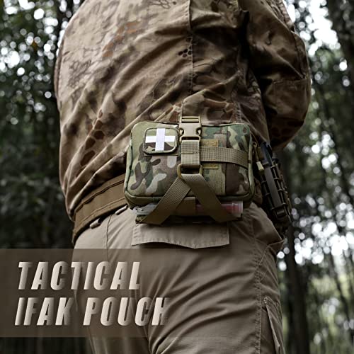 LIVANS Tactical EMT Rip Away Molle Medical Pouch
