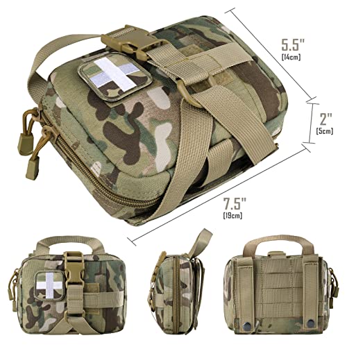 LIVANS Tactical EMT Rip Away Molle Medical Pouch