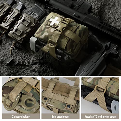 LIVANS Tactical EMT Rip Away Molle Medical Pouch