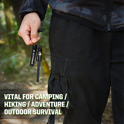 Extremus 6-in-1 Fire Starter Kit for Camping