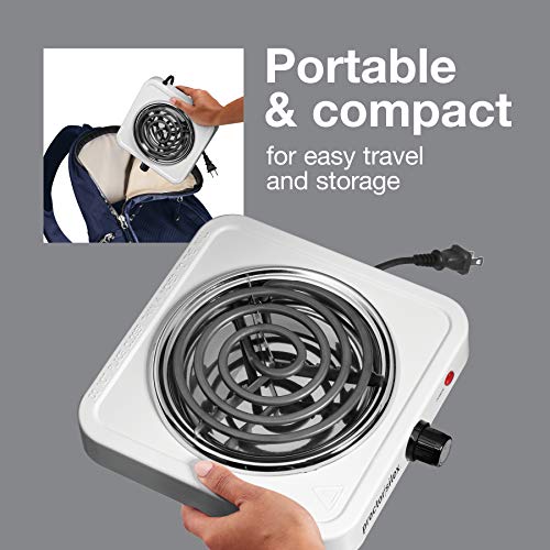 Proctor Silex Single Burner Stove, Adjustable Temperature