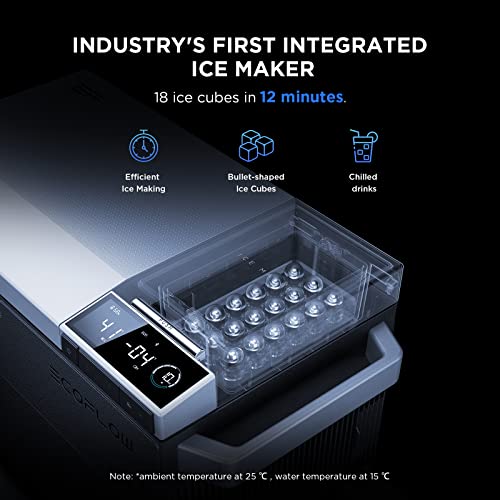 EF ECOFLOW GLACIER Portable Car Refrigerator with Ice Maker