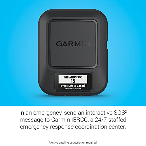 Garmin inReach Satellite Communicator for Global Messaging