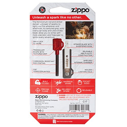 Zippo Magnetic Fire Starter for Camping