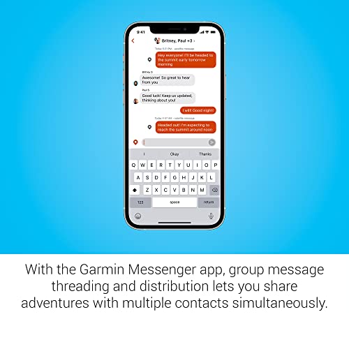 Garmin inReach Satellite Communicator for Global Messaging