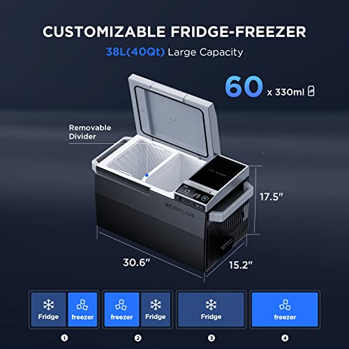 EF ECOFLOW GLACIER Portable Car Refrigerator with Ice Maker