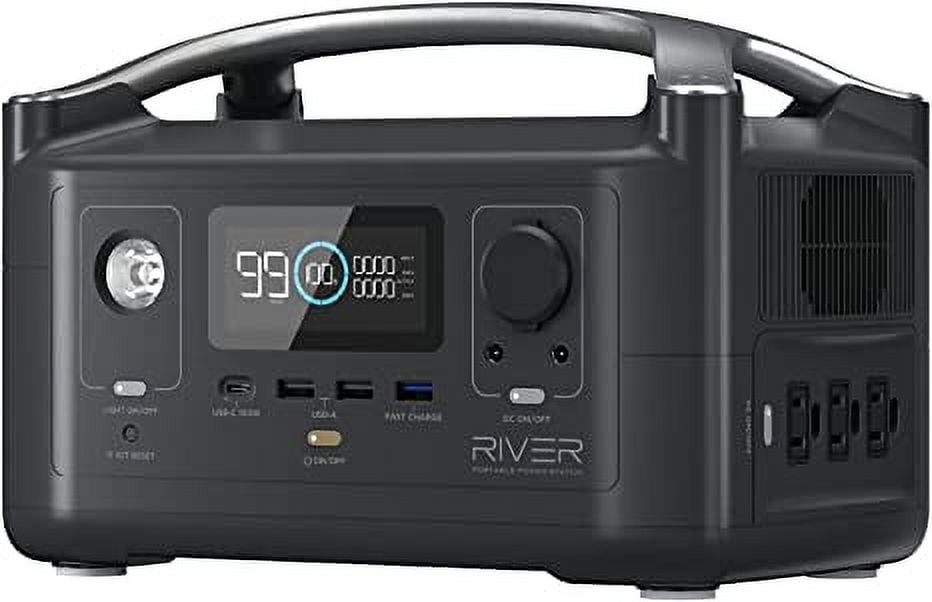 EF ECOFLOW RIVER Portable Power Station for Camping
