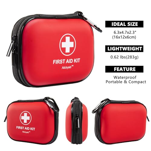 Portable 120 Piece First Aid Kit for Camping