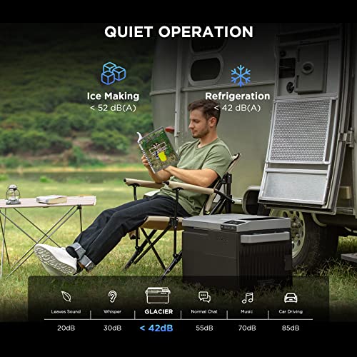 EF ECOFLOW GLACIER Portable Car Refrigerator with Ice Maker