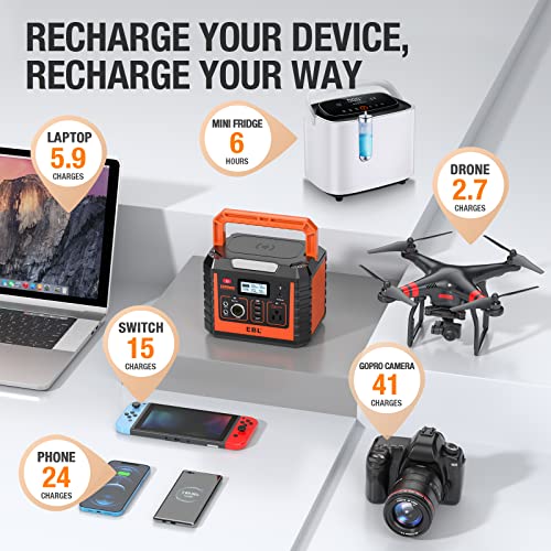 EBL 300 Portable Power Station for Camping Outdoors
