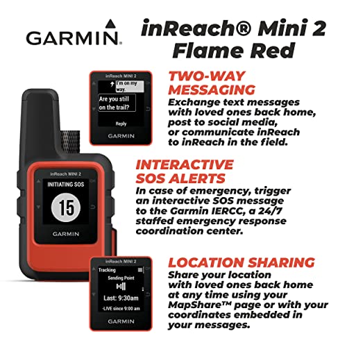Garmin inReach Mini 2 Communicator & Power Pack
