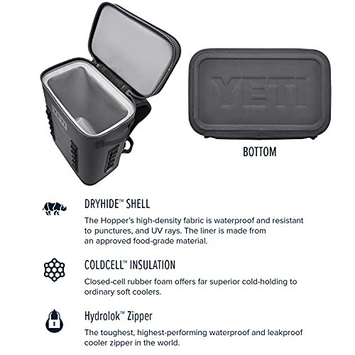 YETI Hopper Backflip 24 Cooler/Backpack - Charcoal Color