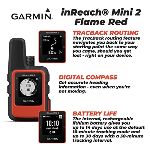 Garmin inReach Mini 2 Communicator & Power Pack