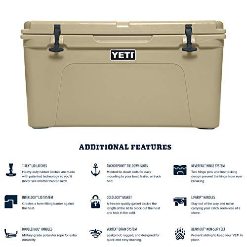 YETI Tundra 75 Cooler in Desert Tan