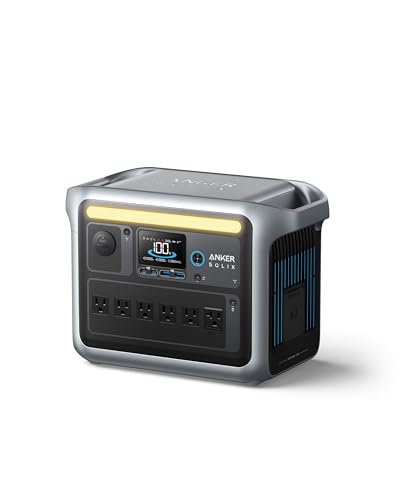Anker Portable Power Station: SOLIX C1000 1800W Generator