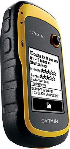 Garmin eTrex 10 Handheld GPS Navigator for Camping