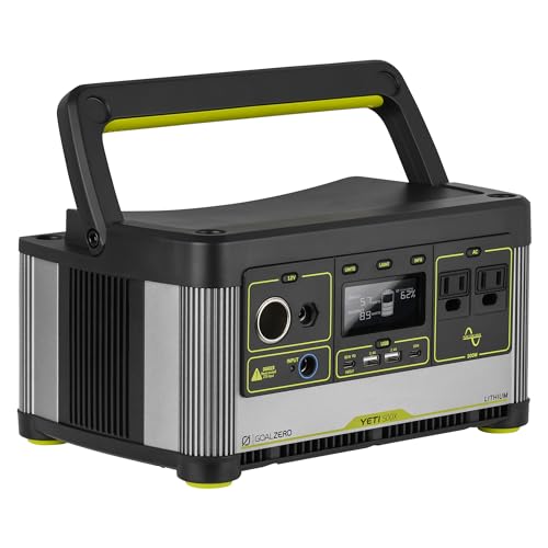 Goal Zero Yeti 500X: Portable Power Station for Camping
