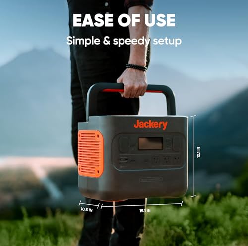 Jackery Explorer 2000 PRO Portable Power Station with Fast Charging