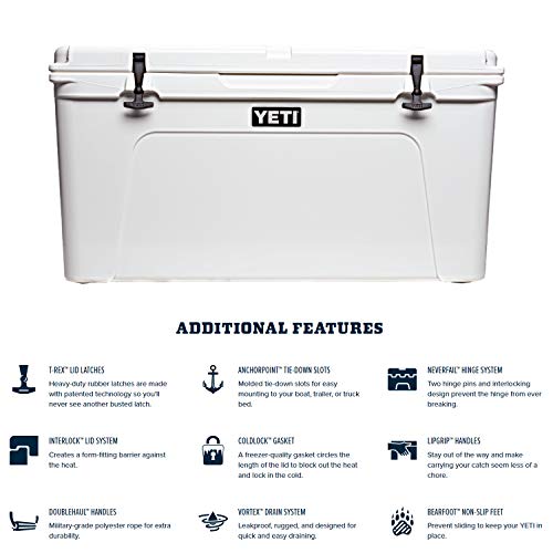 YETI Tundra 110 Cooler in White Color