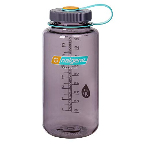 Eco-Friendly 32oz Wide Mouth Water Bottle in Aubergine