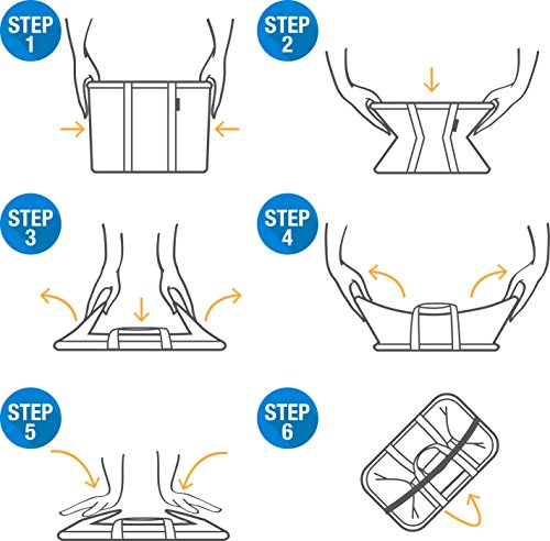 Collapsible Cooler Bag, 30 Can: Structured, Leakproof, Insulated