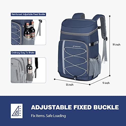 Leakproof Insulated Cooler Backpack for Camping and Travel