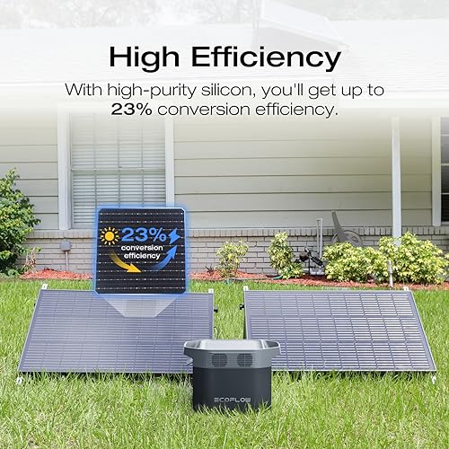 EF ECOFLOW Delta 2: Portable Solar Power Station