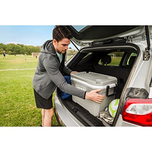 Coleman High Capacity Insulated Portable Cooler - Keeps Ice 5 Days
