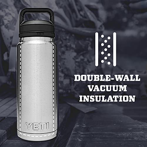 YETI Rambler 26 oz Stainless Steel Bottle with Chug Cap