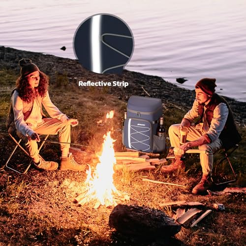 Leakproof Insulated Cooler Backpack for Camping and Travel