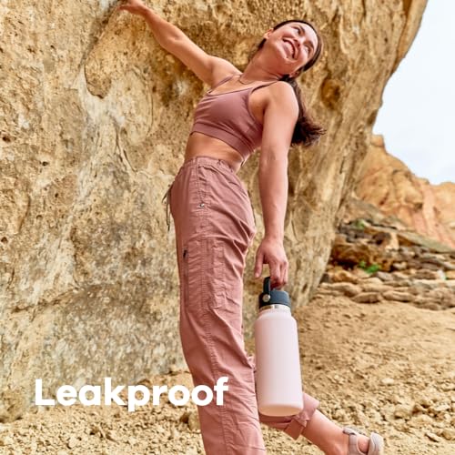 Black 32 oz Hydro Flask Wide Mouth Bottle