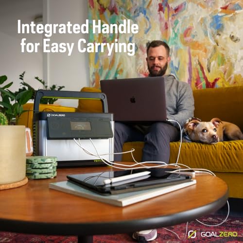 Goal Zero Yeti 500 Portable Solar Generator, Clean Power