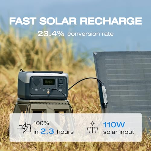 EF ECOFLOW RIVER 2 Portable Solar Power Station