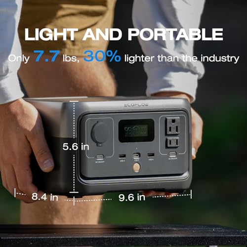 EF ECOFLOW RIVER 2 Portable Solar Power Station