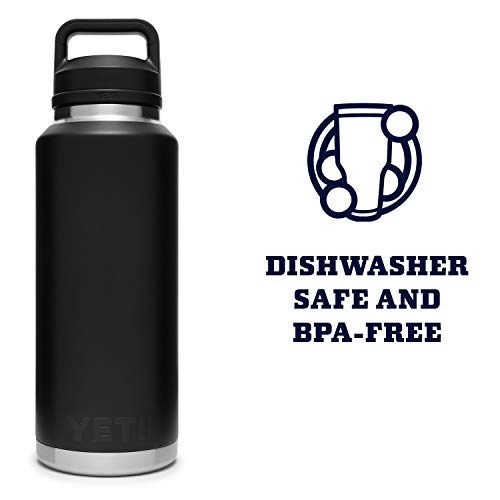 YETI Rambler 46 oz Stainless Steel Bottle Black