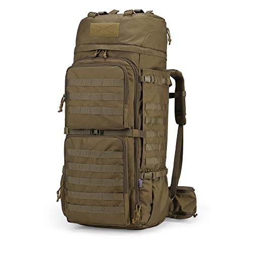 Mardingtop 75L Molle Hiking Backpack with Rain Cover
