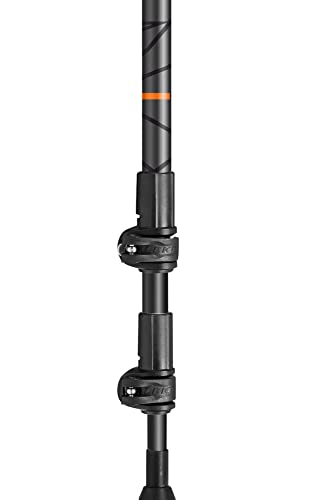 LEKI Makalu Cork Lite Aluminum Walking Poles - Orange