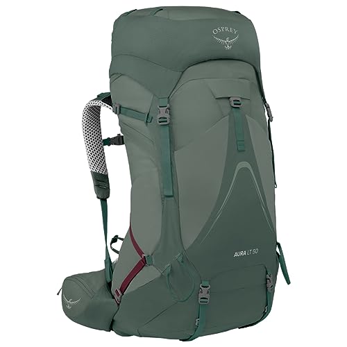 Osprey Aura AG LT 50L Women's Backpack, Koseret Green