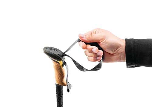 LEKI Makalu Cork Lite Aluminum Walking Poles - Orange