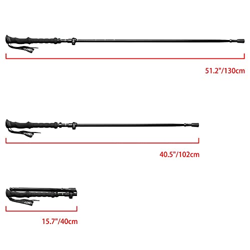 Adjustable Lightweight Hiking Pole for Travel and Camping