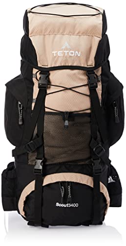 TETON 55L Scout Backpack for Hiking, Camping, Backpacking