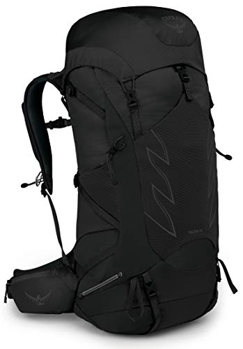 Osprey Talon 44L Men's Hiking Backpack - Stealth Black