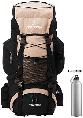 TETON 55L Scout Backpack for Hiking, Camping, Backpacking