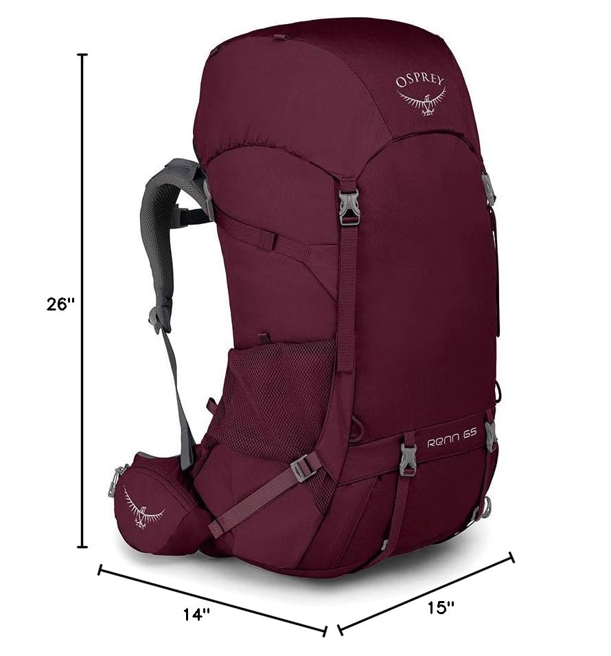 Osprey Renn 65L Women's Backpacking Backpack - Aurora Purple