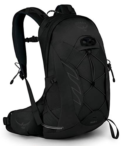 Osprey Talon 11L Men's Hiking Backpack, Stealth Black