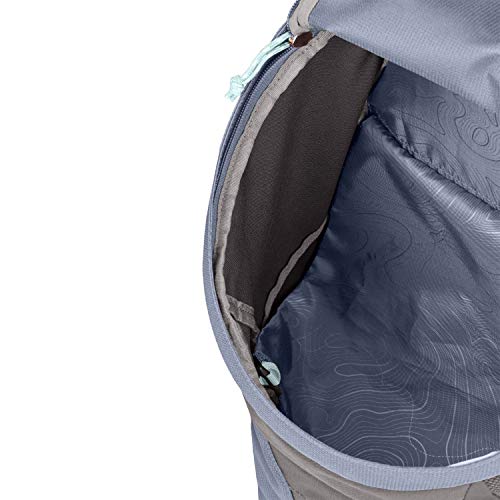 High Sierra 70L Internal Frame Hiking Backpack, Grey Blue/Mercury/Blue Haze